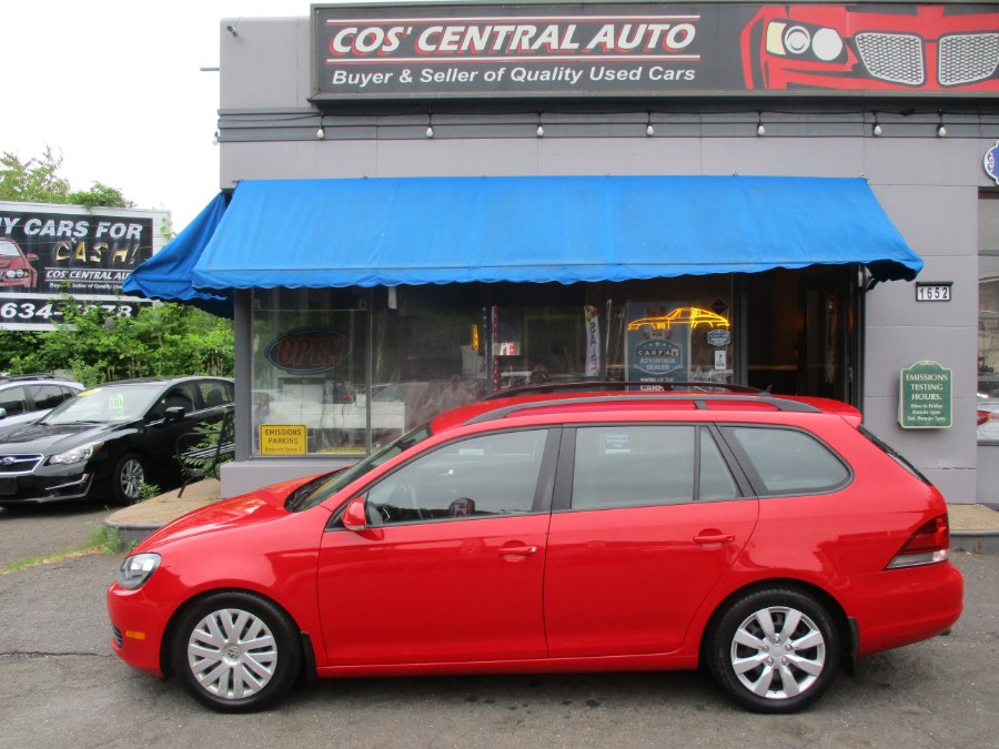 2013 Volkswagen Jetta SportWagen 4dr Auto SE w/Sunroof PZEV, available for sale in Meriden, Connecticut | Cos Central Auto. Meriden, Connecticut 2013 Volkswagen Jetta SportWagen 4dr Auto SE w/Sunroof PZEV, available for sale in Meriden, Connecticut | Cos Central Auto. Meriden, Connecticut