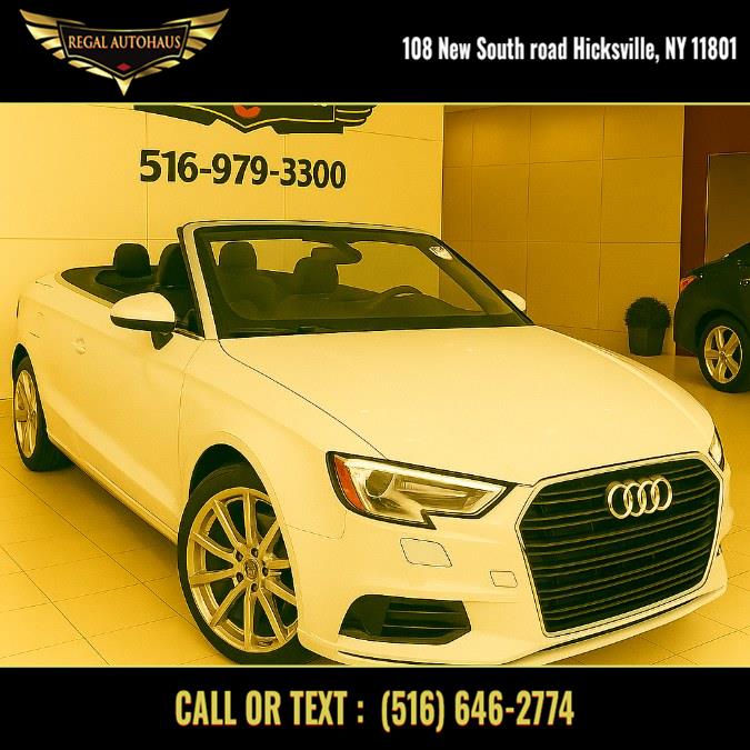 2016 Audi A3 2dr Cabriolet AWD 1.8T Premium, available for sale in Hicksville, New York | REGAL AUTOHAUS. Hicksville, New York 2016 Audi A3 2dr Cabriolet AWD 1.8T Premium, available for sale in Hicksville, New York | REGAL AUTOHAUS. Hicksville, New York