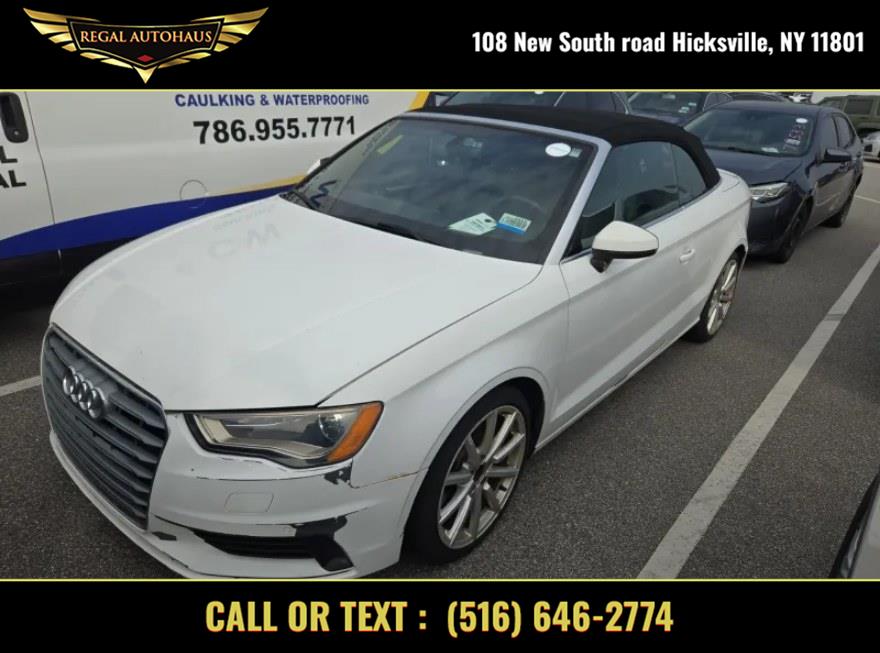 2016 Audi A3 2dr Cabriolet AWD 1.8T Premium, available for sale in Hicksville, New York | REGAL AUTOHAUS. Hicksville, New York 2016 Audi A3 2dr Cabriolet AWD 1.8T Premium, available for sale in Hicksville, New York | REGAL AUTOHAUS. Hicksville, New York