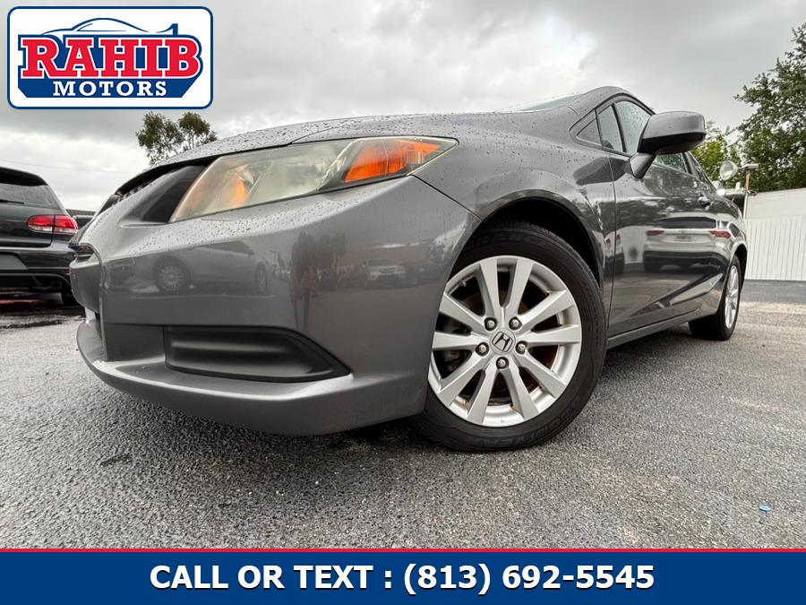 2012 Honda Civic Cpe 2dr Auto EX, available for sale in Orlando, Florida | RAHIB INC. Orlando, Florida 2012 Honda Civic Cpe 2dr Auto EX, available for sale in Orlando, Florida | RAHIB INC. Orlando, Florida