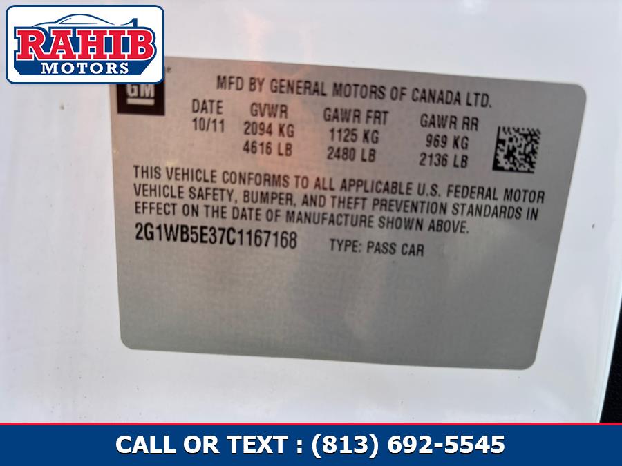 2012 Chevrolet Impala 4dr Sdn LT Retail, available for sale in Orlando, Florida | RAHIB INC. Orlando, Florida 2012 Chevrolet Impala 4dr Sdn LT Retail, available for sale in Orlando, Florida | RAHIB INC. Orlando, Florida