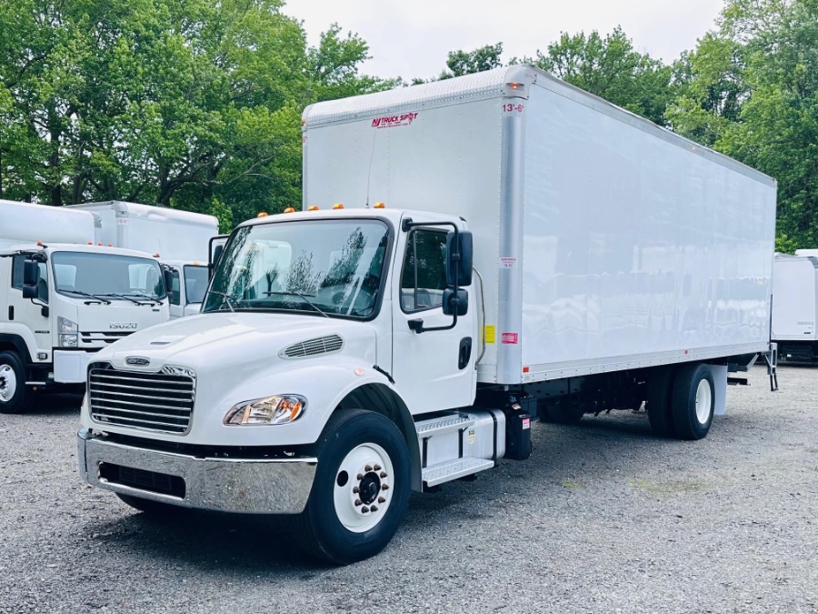 2023 Freightliner M2 106 26FT DRY BOX + CUMMINS ENGINE + LIFT GATE + NO CDL, available for sale in South Amboy, New Jersey | NJ Truck Spot. South Amboy, New Jersey 2023 Freightliner M2 106 26FT DRY BOX + CUMMINS ENGINE + LIFT GATE + NO CDL, available for sale in South Amboy, New Jersey | NJ Truck Spot. South Amboy, New Jersey
