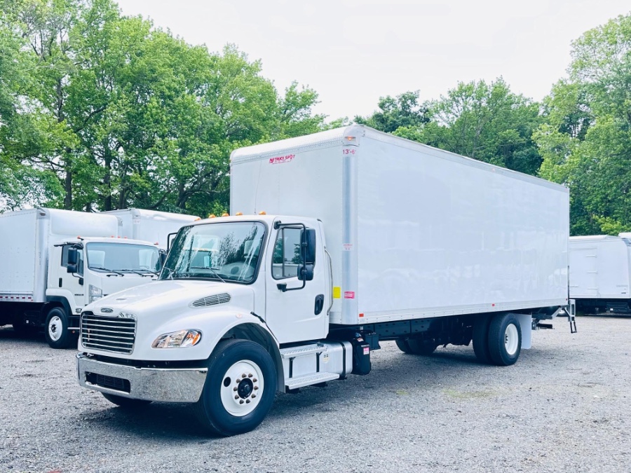 2023 Freightliner M2 106 26FT DRY BOX + CUMMINS ENGINE + LIFT GATE + NO CDL, available for sale in South Amboy, New Jersey | NJ Truck Spot. South Amboy, New Jersey 2023 Freightliner M2 106 26FT DRY BOX + CUMMINS ENGINE + LIFT GATE + NO CDL, available for sale in South Amboy, New Jersey | NJ Truck Spot. South Amboy, New Jersey