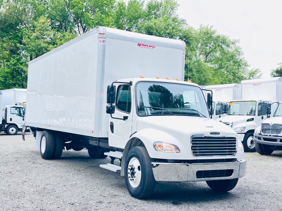 2023 Freightliner M2 106 26FT DRY BOX + CUMMINS ENGINE + LIFT GATE + NO CDL, available for sale in South Amboy, New Jersey | NJ Truck Spot. South Amboy, New Jersey 2023 Freightliner M2 106 26FT DRY BOX + CUMMINS ENGINE + LIFT GATE + NO CDL, available for sale in South Amboy, New Jersey | NJ Truck Spot. South Amboy, New Jersey