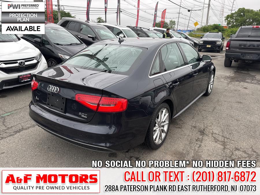 2014 Audi A4 4dr Sdn Auto quattro 2.0T Premium Plus, available for sale in East Rutherford, New Jersey | A&F Motors LLC. East Rutherford, New Jersey 2014 Audi A4 4dr Sdn Auto quattro 2.0T Premium Plus, available for sale in East Rutherford, New Jersey | A&F Motors LLC. East Rutherford, New Jersey