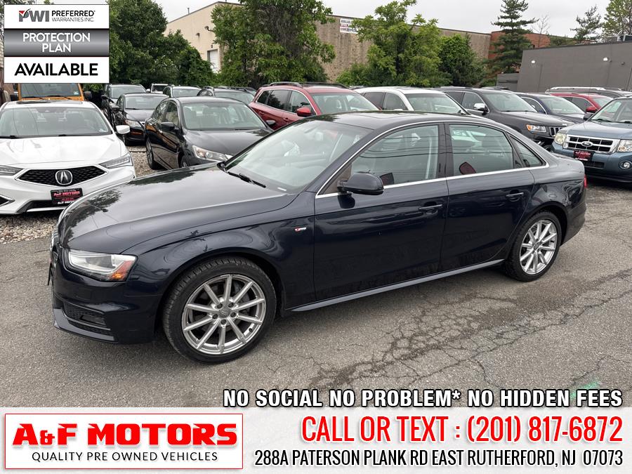 2014 Audi A4 4dr Sdn Auto quattro 2.0T Premium Plus, available for sale in East Rutherford, New Jersey | A&F Motors LLC. East Rutherford, New Jersey 2014 Audi A4 4dr Sdn Auto quattro 2.0T Premium Plus, available for sale in East Rutherford, New Jersey | A&F Motors LLC. East Rutherford, New Jersey