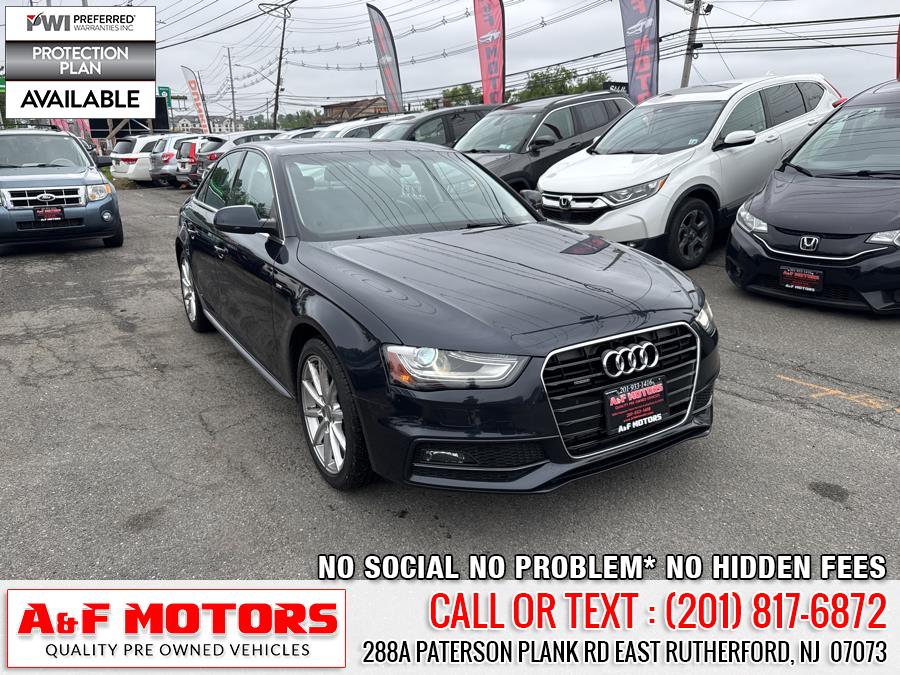2014 Audi A4 4dr Sdn Auto quattro 2.0T Premium Plus, available for sale in East Rutherford, New Jersey | A&F Motors LLC. East Rutherford, New Jersey 2014 Audi A4 4dr Sdn Auto quattro 2.0T Premium Plus, available for sale in East Rutherford, New Jersey | A&F Motors LLC. East Rutherford, New Jersey