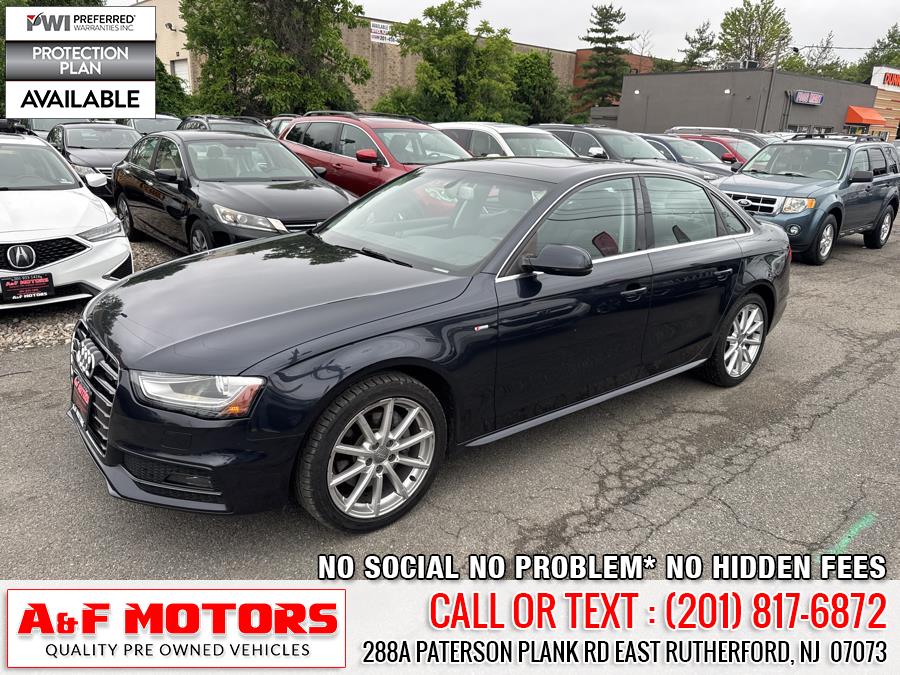 2014 Audi A4 4dr Sdn Auto quattro 2.0T Premium Plus, available for sale in East Rutherford, New Jersey | A&F Motors LLC. East Rutherford, New Jersey 2014 Audi A4 4dr Sdn Auto quattro 2.0T Premium Plus, available for sale in East Rutherford, New Jersey | A&F Motors LLC. East Rutherford, New Jersey