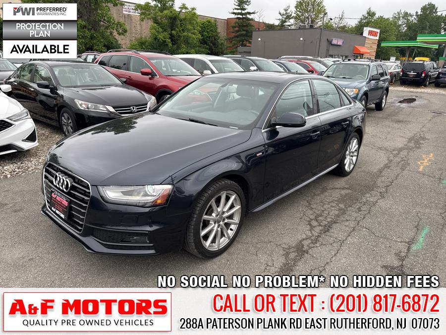 2014 Audi A4 4dr Sdn Auto quattro 2.0T Premium Plus, available for sale in East Rutherford, New Jersey | A&F Motors LLC. East Rutherford, New Jersey 2014 Audi A4 4dr Sdn Auto quattro 2.0T Premium Plus, available for sale in East Rutherford, New Jersey | A&F Motors LLC. East Rutherford, New Jersey