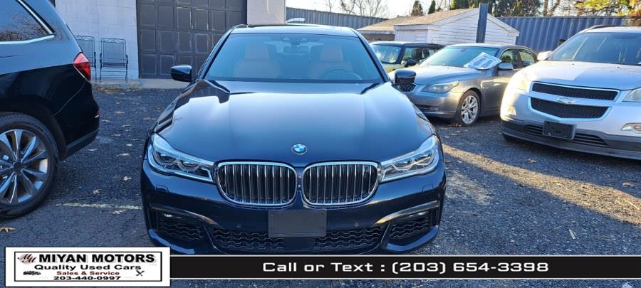 2016 BMW 7 Series 4dr Sdn 750i xDrive AWD, available for sale in Meriden, Connecticut | Miyan Motors. Meriden, Connecticut