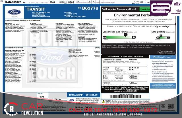 2023 Ford Transit-350 Cargo Van T-350 148'' EL HR, available for sale in Avenel, New Jersey | Car Revolution. Avenel, New Jersey 2023 Ford Transit-350 Cargo Van T-350 148'' EL HR, available for sale in Avenel, New Jersey | Car Revolution. Avenel, New Jersey