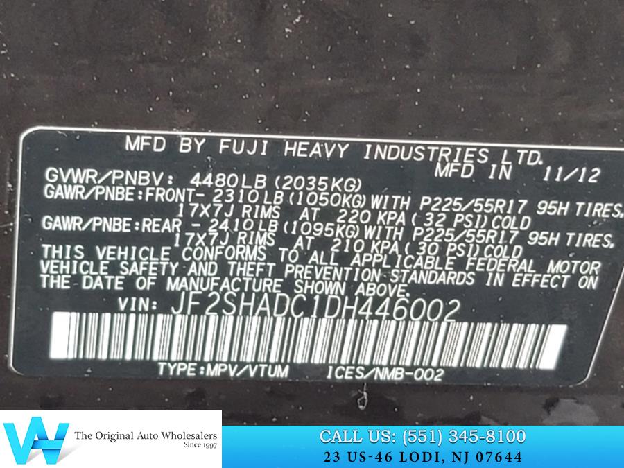 2013 Subaru Forester 4dr Auto 2.5X Premium, available for sale in Lodi, New Jersey | AW Auto & Truck Wholesalers, Inc. Lodi, New Jersey 2013 Subaru Forester 4dr Auto 2.5X Premium, available for sale in Lodi, New Jersey | AW Auto & Truck Wholesalers, Inc. Lodi, New Jersey