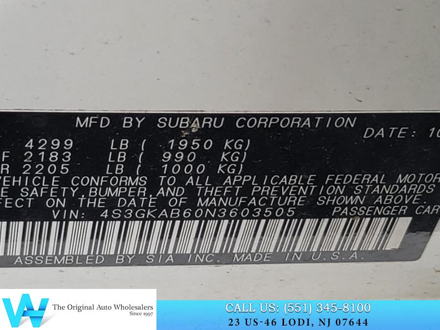2022 Subaru Impreza 4-door CVT, available for sale in Lodi, New Jersey | AW Auto & Truck Wholesalers, Inc. Lodi, New Jersey 2022 Subaru Impreza 4-door CVT, available for sale in Lodi, New Jersey | AW Auto & Truck Wholesalers, Inc. Lodi, New Jersey