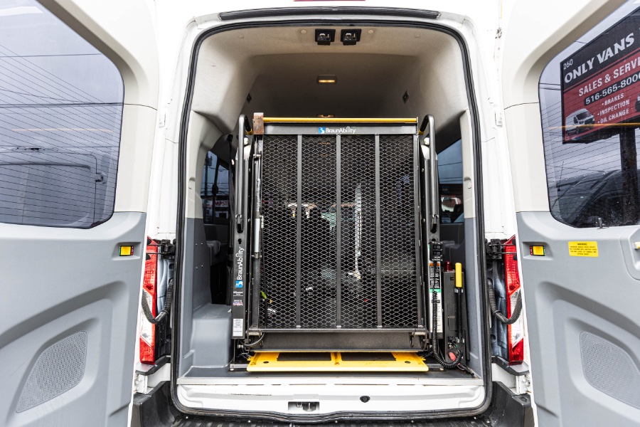 2017 Ford Transit Wagon HANDICAP T-350 148" EL High Roof XL DRW, available for sale in West Hempstead, New York | Only Vans Inc. West Hempstead, New York 2017 Ford Transit Wagon HANDICAP T-350 148" EL High Roof XL DRW, available for sale in West Hempstead, New York | Only Vans Inc. West Hempstead, New York