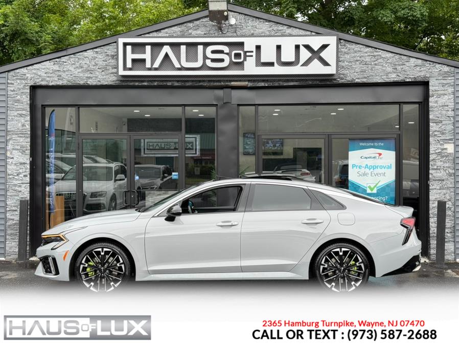 2025 Kia K5 GT DCT FWD, available for sale in Wayne, New Jersey | Haus of Lux. Wayne, New Jersey 2025 Kia K5 GT DCT FWD, available for sale in Wayne, New Jersey | Haus of Lux. Wayne, New Jersey
