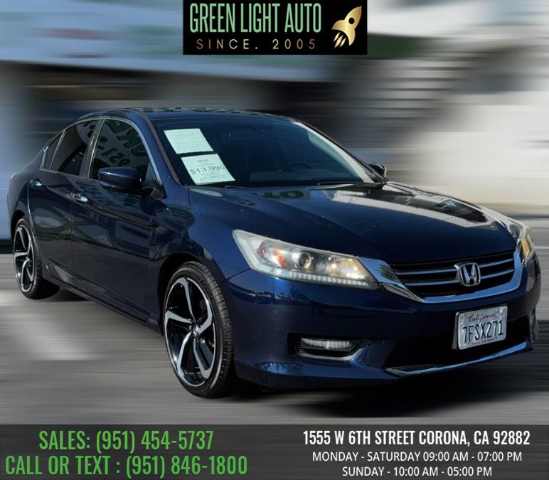 2014 Honda Accord Sedan 4dr I4 CVT Sport, available for sale in Corona, California | Green Light Auto. Corona, California 2014 Honda Accord Sedan 4dr I4 CVT Sport, available for sale in Corona, California | Green Light Auto. Corona, California
