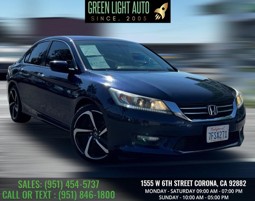 2014 Honda Accord Sedan 4dr I4 CVT Sport, available for sale in Corona, California | Green Light Auto. Corona, California 2014 Honda Accord Sedan 4dr I4 CVT Sport, available for sale in Corona, California | Green Light Auto. Corona, California