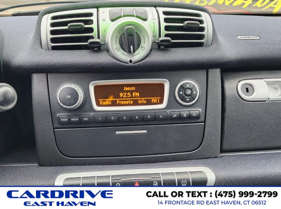 2013 Smart fortwo 2dr Cpe Pure, available for sale in East Haven, Connecticut | Cardrive Auto Group 5 LLC. East Haven, Connecticut 2013 Smart fortwo 2dr Cpe Pure, available for sale in East Haven, Connecticut | Cardrive Auto Group 5 LLC. East Haven, Connecticut