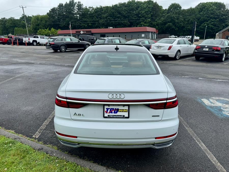 2019 Audi A8 L 55 TFSI quattro, available for sale in Berlin, Connecticut | Tru Auto Mall. Berlin, Connecticut 2019 Audi A8 L 55 TFSI quattro, available for sale in Berlin, Connecticut | Tru Auto Mall. Berlin, Connecticut