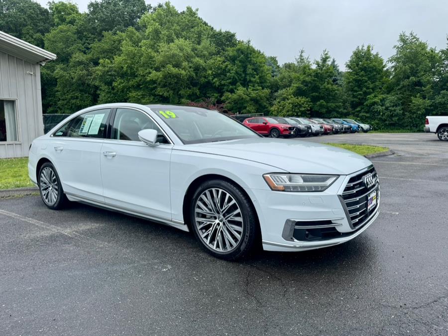2019 Audi A8 L 55 TFSI quattro, available for sale in Berlin, Connecticut | Tru Auto Mall. Berlin, Connecticut 2019 Audi A8 L 55 TFSI quattro, available for sale in Berlin, Connecticut | Tru Auto Mall. Berlin, Connecticut