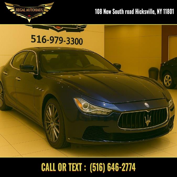 2017 Maserati Ghibli 3.0L SQ4, available for sale in Hicksville, New York | REGAL AUTOHAUS. Hicksville, New York 2017 Maserati Ghibli 3.0L SQ4, available for sale in Hicksville, New York | REGAL AUTOHAUS. Hicksville, New York