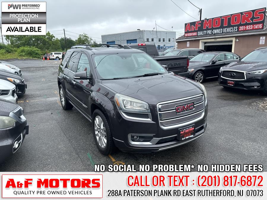 2016 GMC Acadia AWD 4dr Denali, available for sale in East Rutherford, New Jersey | A&F Motors LLC. East Rutherford, New Jersey 2016 GMC Acadia AWD 4dr Denali, available for sale in East Rutherford, New Jersey | A&F Motors LLC. East Rutherford, New Jersey