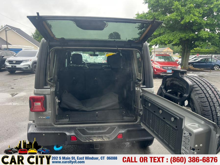2023 Jeep Wrangler 4xe Sahara 4x4, available for sale in East Windsor, Connecticut | Car City LLC. East Windsor, Connecticut 2023 Jeep Wrangler 4xe Sahara 4x4, available for sale in East Windsor, Connecticut | Car City LLC. East Windsor, Connecticut