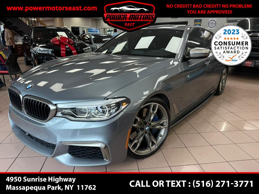 Used 2018 BMW 5 Series in Massapequa Park, New York | Power Motors East. Massapequa Park, New York