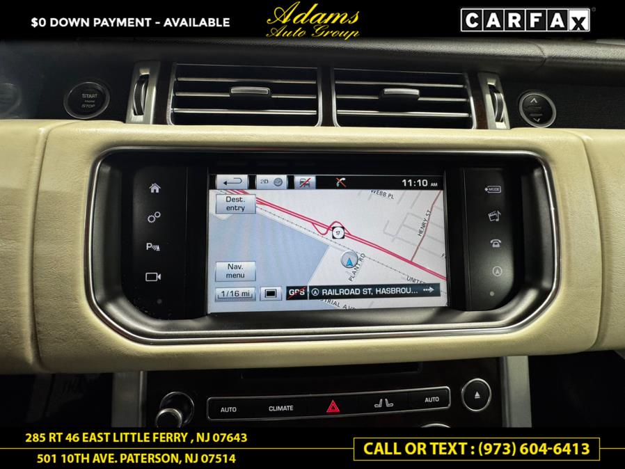2016 Land Rover Range Rover 4WD 4dr Supercharged, available for sale in Paterson, New Jersey | Adams Auto Group. Paterson, New Jersey 2016 Land Rover Range Rover 4WD 4dr Supercharged, available for sale in Paterson, New Jersey | Adams Auto Group. Paterson, New Jersey