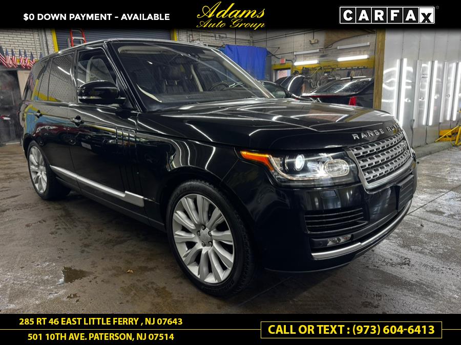 2016 Land Rover Range Rover 4WD 4dr Supercharged, available for sale in Paterson, New Jersey | Adams Auto Group. Paterson, New Jersey 2016 Land Rover Range Rover 4WD 4dr Supercharged, available for sale in Paterson, New Jersey | Adams Auto Group. Paterson, New Jersey