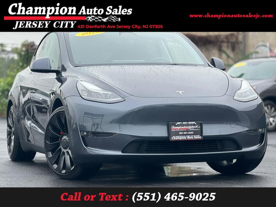 2022 Tesla Model Y Performance AWD, available for sale in Jersey City, New Jersey | Champion Auto Sales. Jersey City, New Jersey 2022 Tesla Model Y Performance AWD, available for sale in Jersey City, New Jersey | Champion Auto Sales. Jersey City, New Jersey