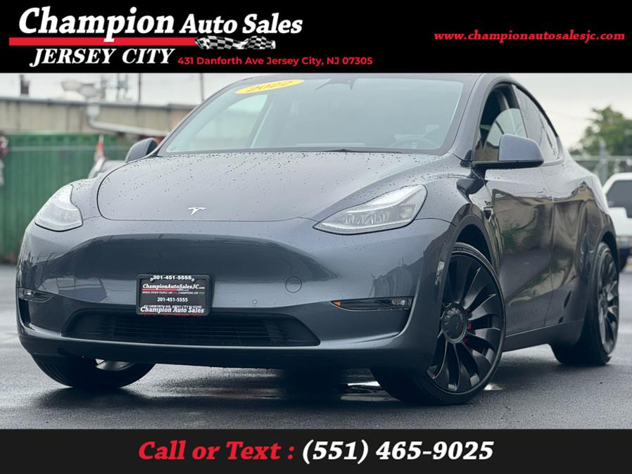 2022 Tesla Model Y Performance AWD, available for sale in Jersey City, New Jersey | Champion Auto Sales. Jersey City, New Jersey 2022 Tesla Model Y Performance AWD, available for sale in Jersey City, New Jersey | Champion Auto Sales. Jersey City, New Jersey