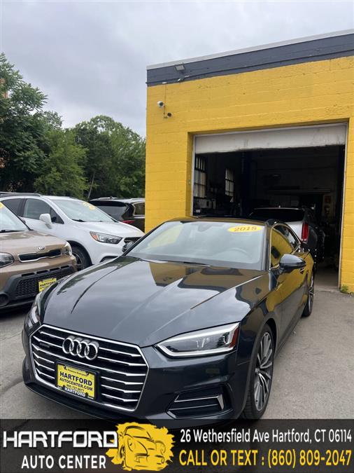 2018 Audi A5 2.0T quattro Premium Plus AWD 2dr Coupe 7A, available for sale in Hartford, Connecticut | Hartford Auto Center LLC. Hartford, Connecticut 2018 Audi A5 2.0T quattro Premium Plus AWD 2dr Coupe 7A, available for sale in Hartford, Connecticut | Hartford Auto Center LLC. Hartford, Connecticut