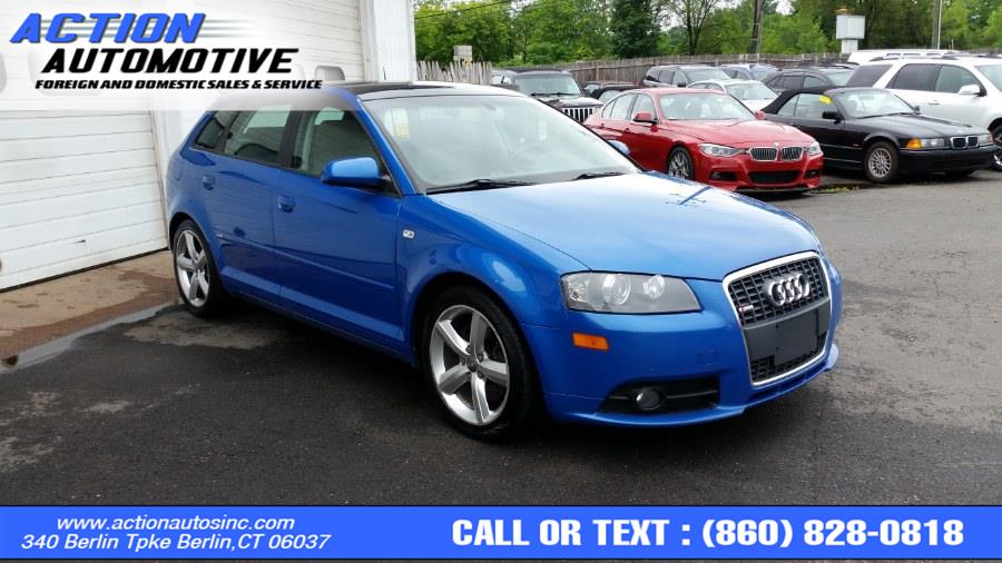 2008 Audi A3 4dr HB Auto DSG S-Line quattro, available for sale in Berlin, Connecticut | Action Automotive. Berlin, Connecticut 2008 Audi A3 4dr HB Auto DSG S-Line quattro, available for sale in Berlin, Connecticut | Action Automotive. Berlin, Connecticut