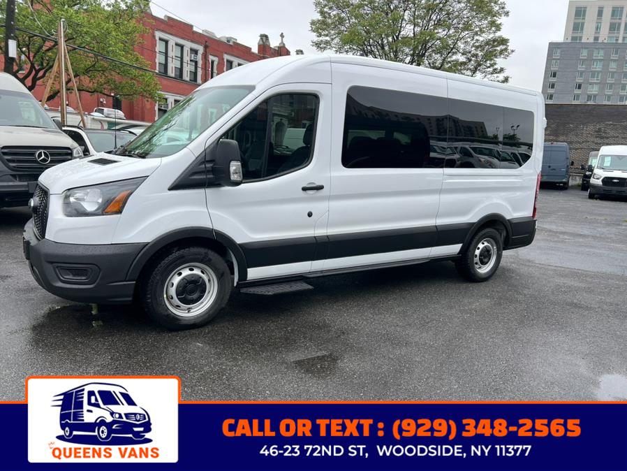 2024 Ford Transit Passenger Wagon T-350 148" Med Roof XL RWD, available for sale in Woodside, New York | Queens Vans LLC. Woodside, New York 2024 Ford Transit Passenger Wagon T-350 148" Med Roof XL RWD, available for sale in Woodside, New York | Queens Vans LLC. Woodside, New York