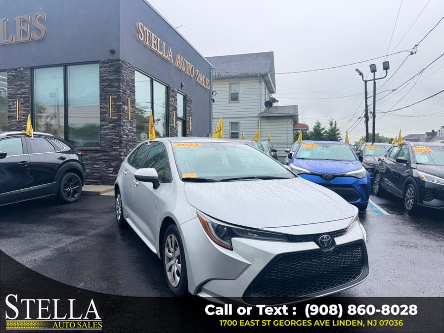 2022 Toyota Corolla LE CVT (Natl), available for sale in Linden, New Jersey | Stella Auto Sales. Linden, New Jersey 2022 Toyota Corolla LE CVT (Natl), available for sale in Linden, New Jersey | Stella Auto Sales. Linden, New Jersey