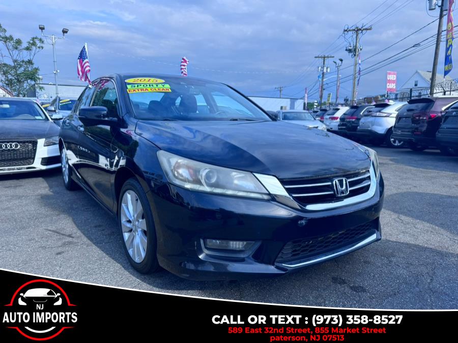 2015 Honda Accord Sedan 4dr V6 Auto EX-L w/Navi, available for sale in Paterson, New Jersey | NJ Auto Imports. Paterson, New Jersey 2015 Honda Accord Sedan 4dr V6 Auto EX-L w/Navi, available for sale in Paterson, New Jersey | NJ Auto Imports. Paterson, New Jersey