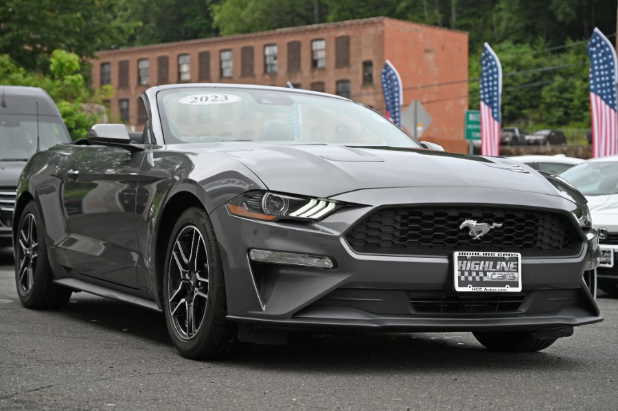 2023 Ford Mustang EcoBoost Premium Convertible, available for sale in Waterbury, Connecticut | Highline Car Connection. Waterbury, Connecticut 2023 Ford Mustang EcoBoost Premium Convertible, available for sale in Waterbury, Connecticut | Highline Car Connection. Waterbury, Connecticut