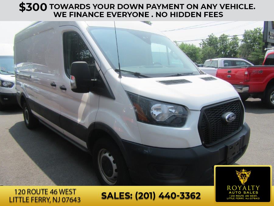 2023 Ford Transit Cargo Van T-250 148" Med Rf 9070 GVWR RWD, available for sale in Little Ferry, New Jersey | Royalty Auto Sales. Little Ferry, New Jersey 2023 Ford Transit Cargo Van T-250 148" Med Rf 9070 GVWR RWD, available for sale in Little Ferry, New Jersey | Royalty Auto Sales. Little Ferry, New Jersey