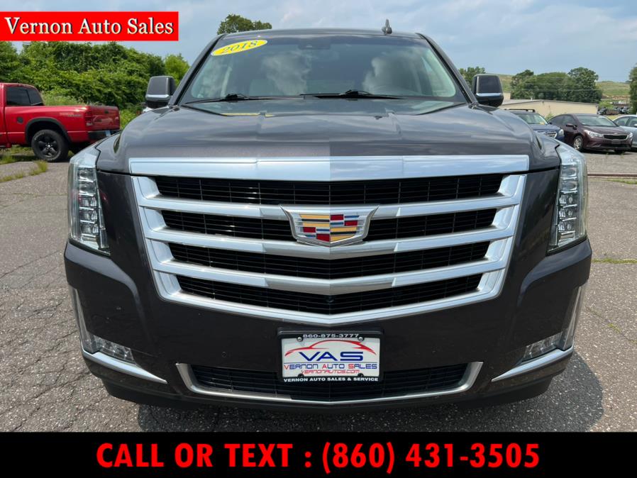2018 Cadillac Escalade 4WD 4dr Luxury, available for sale in Manchester, Connecticut | Vernon Auto Sale & Service. Manchester, Connecticut 2018 Cadillac Escalade 4WD 4dr Luxury, available for sale in Manchester, Connecticut | Vernon Auto Sale & Service. Manchester, Connecticut
