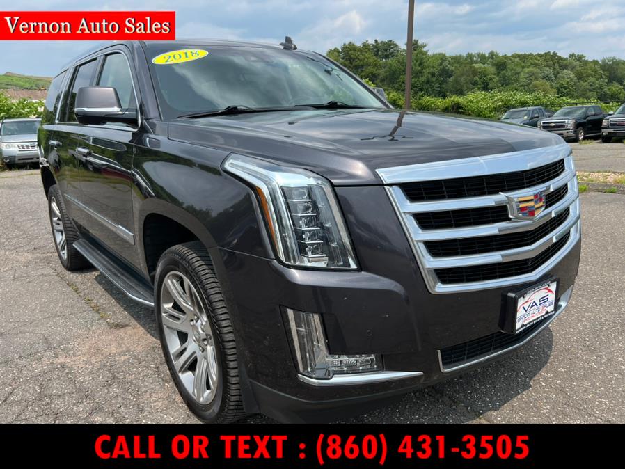 2018 Cadillac Escalade 4WD 4dr Luxury, available for sale in Manchester, Connecticut | Vernon Auto Sale & Service. Manchester, Connecticut 2018 Cadillac Escalade 4WD 4dr Luxury, available for sale in Manchester, Connecticut | Vernon Auto Sale & Service. Manchester, Connecticut