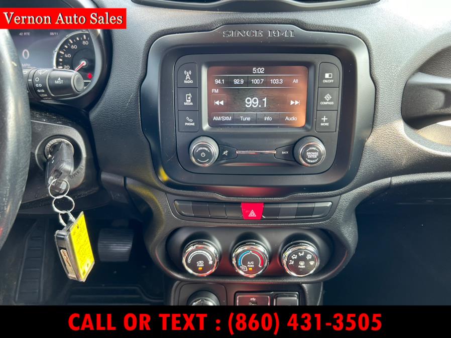 2015 Jeep Renegade 4WD 4dr Trailhawk, available for sale in Manchester, Connecticut | Vernon Auto Sale & Service. Manchester, Connecticut 2015 Jeep Renegade 4WD 4dr Trailhawk, available for sale in Manchester, Connecticut | Vernon Auto Sale & Service. Manchester, Connecticut