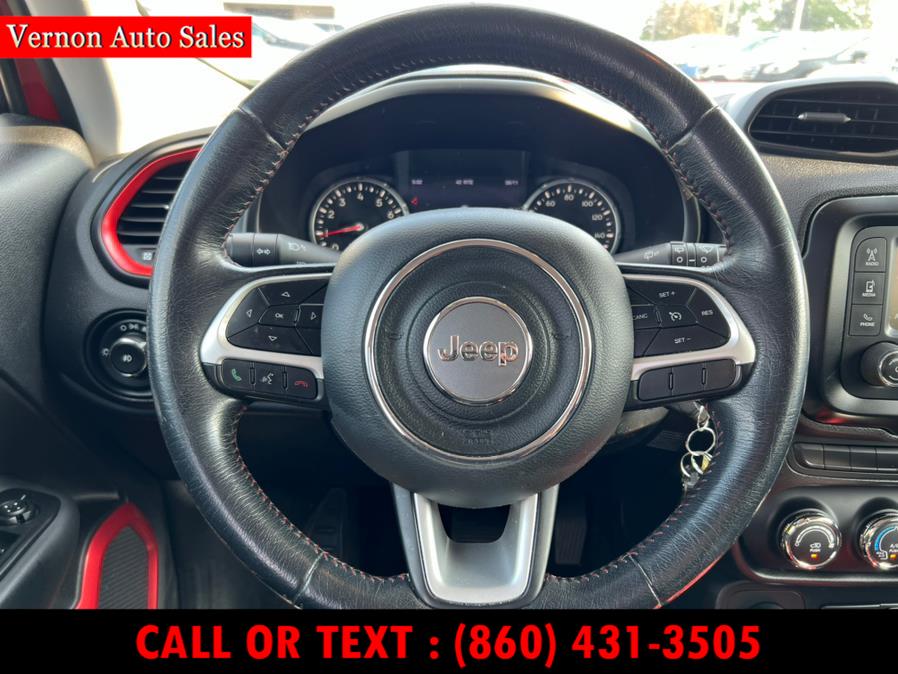 2015 Jeep Renegade 4WD 4dr Trailhawk, available for sale in Manchester, Connecticut | Vernon Auto Sale & Service. Manchester, Connecticut 2015 Jeep Renegade 4WD 4dr Trailhawk, available for sale in Manchester, Connecticut | Vernon Auto Sale & Service. Manchester, Connecticut
