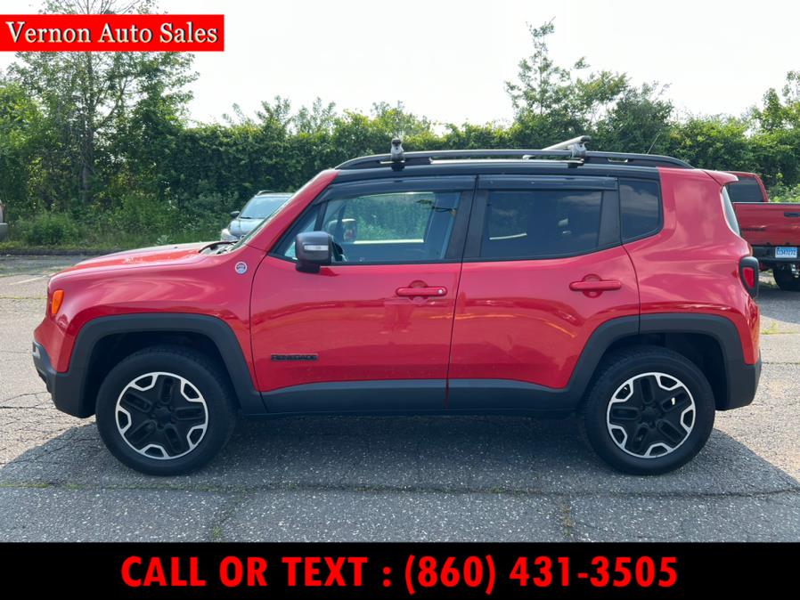 2015 Jeep Renegade 4WD 4dr Trailhawk, available for sale in Manchester, Connecticut | Vernon Auto Sale & Service. Manchester, Connecticut 2015 Jeep Renegade 4WD 4dr Trailhawk, available for sale in Manchester, Connecticut | Vernon Auto Sale & Service. Manchester, Connecticut