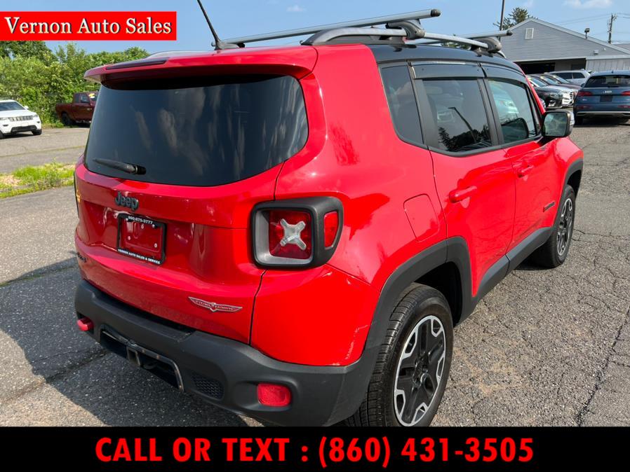 2015 Jeep Renegade 4WD 4dr Trailhawk, available for sale in Manchester, Connecticut | Vernon Auto Sale & Service. Manchester, Connecticut 2015 Jeep Renegade 4WD 4dr Trailhawk, available for sale in Manchester, Connecticut | Vernon Auto Sale & Service. Manchester, Connecticut