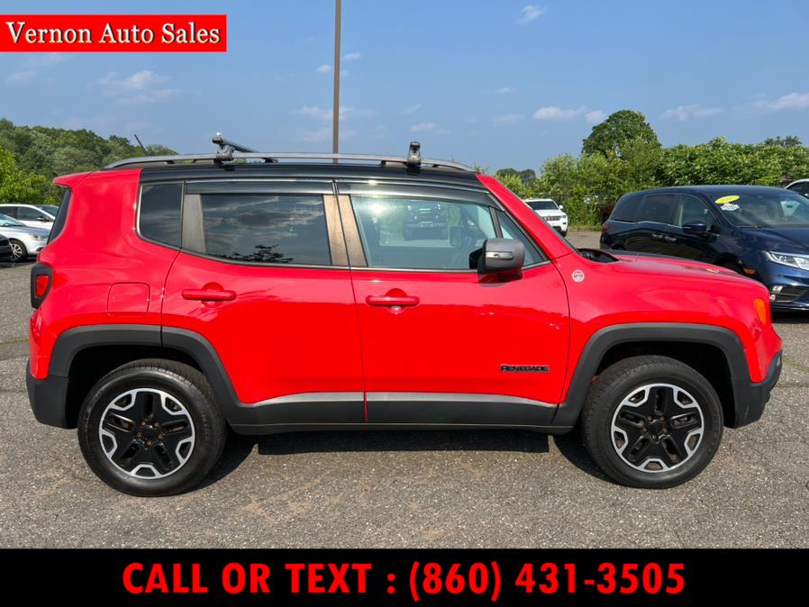 2015 Jeep Renegade 4WD 4dr Trailhawk, available for sale in Manchester, Connecticut | Vernon Auto Sale & Service. Manchester, Connecticut 2015 Jeep Renegade 4WD 4dr Trailhawk, available for sale in Manchester, Connecticut | Vernon Auto Sale & Service. Manchester, Connecticut