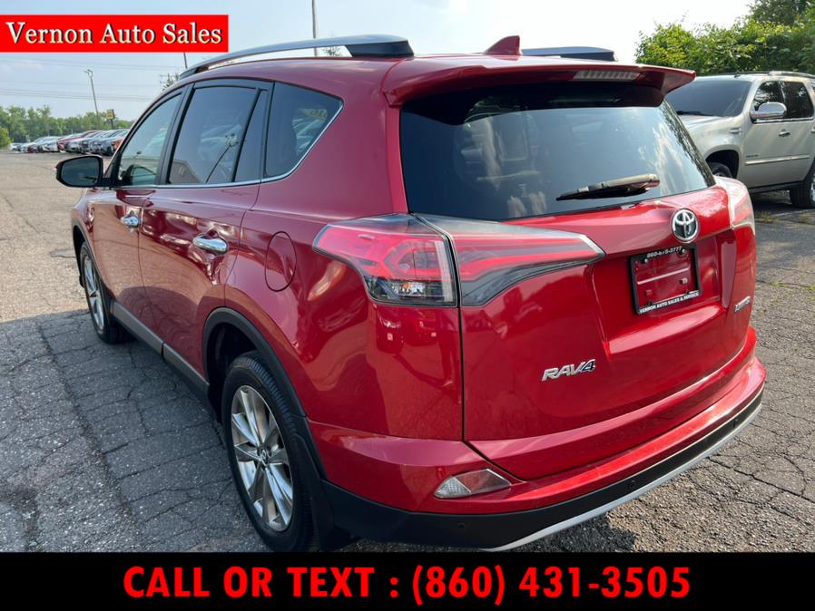 2016 Toyota RAV4 AWD 4dr Limited (Natl), available for sale in Manchester, Connecticut | Vernon Auto Sale & Service. Manchester, Connecticut 2016 Toyota RAV4 AWD 4dr Limited (Natl), available for sale in Manchester, Connecticut | Vernon Auto Sale & Service. Manchester, Connecticut