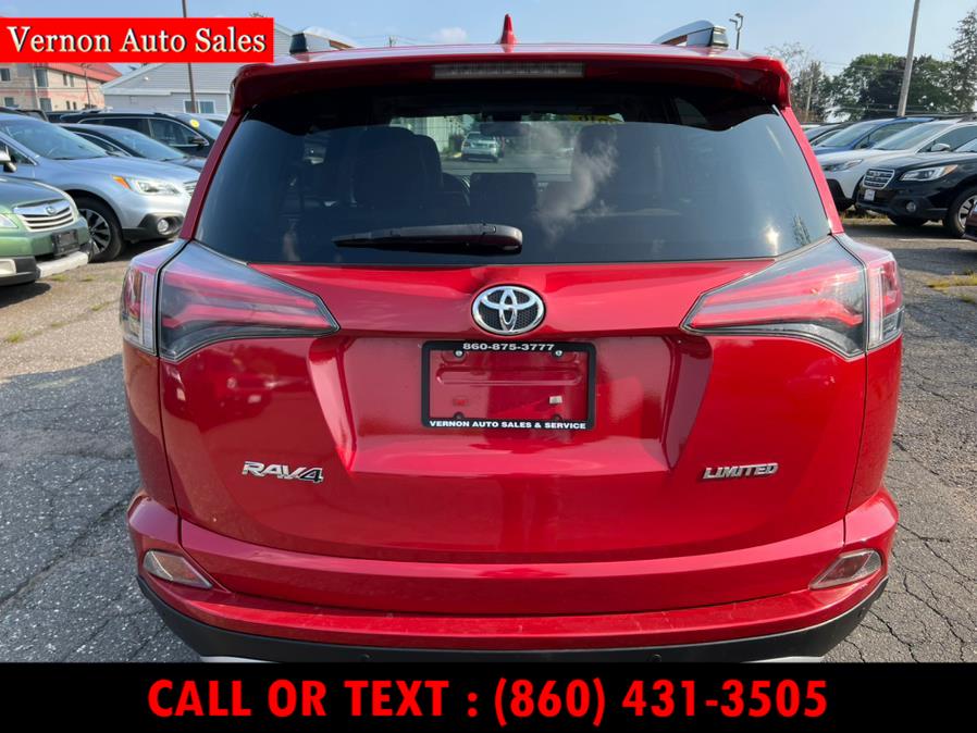 2016 Toyota RAV4 AWD 4dr Limited (Natl), available for sale in Manchester, Connecticut | Vernon Auto Sale & Service. Manchester, Connecticut 2016 Toyota RAV4 AWD 4dr Limited (Natl), available for sale in Manchester, Connecticut | Vernon Auto Sale & Service. Manchester, Connecticut