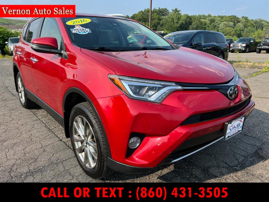 2016 Toyota RAV4 AWD 4dr Limited (Natl), available for sale in Manchester, Connecticut | Vernon Auto Sale & Service. Manchester, Connecticut 2016 Toyota RAV4 AWD 4dr Limited (Natl), available for sale in Manchester, Connecticut | Vernon Auto Sale & Service. Manchester, Connecticut
