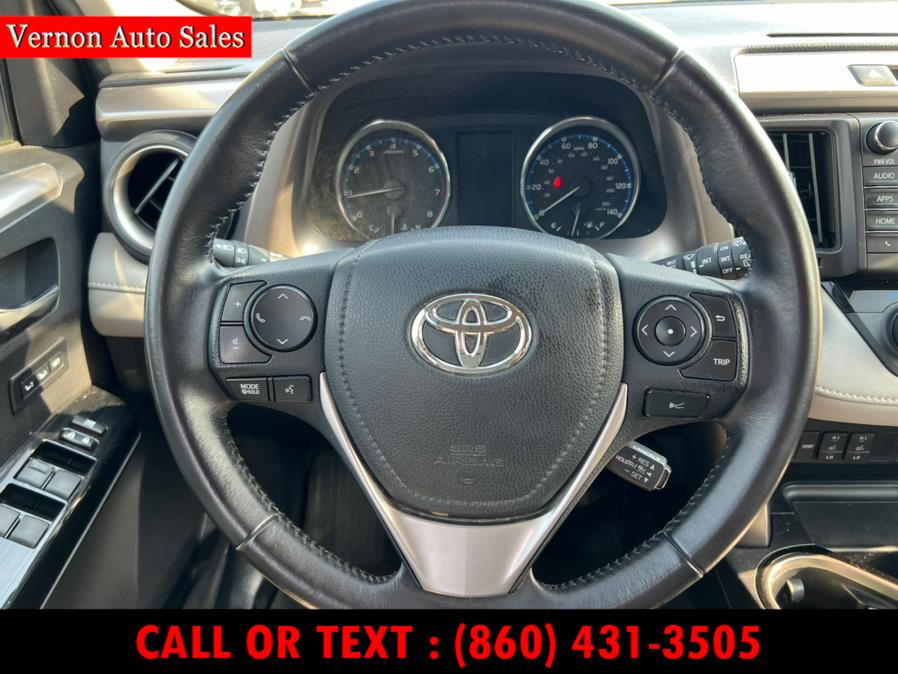 2016 Toyota RAV4 AWD 4dr Limited (Natl), available for sale in Manchester, Connecticut | Vernon Auto Sale & Service. Manchester, Connecticut 2016 Toyota RAV4 AWD 4dr Limited (Natl), available for sale in Manchester, Connecticut | Vernon Auto Sale & Service. Manchester, Connecticut